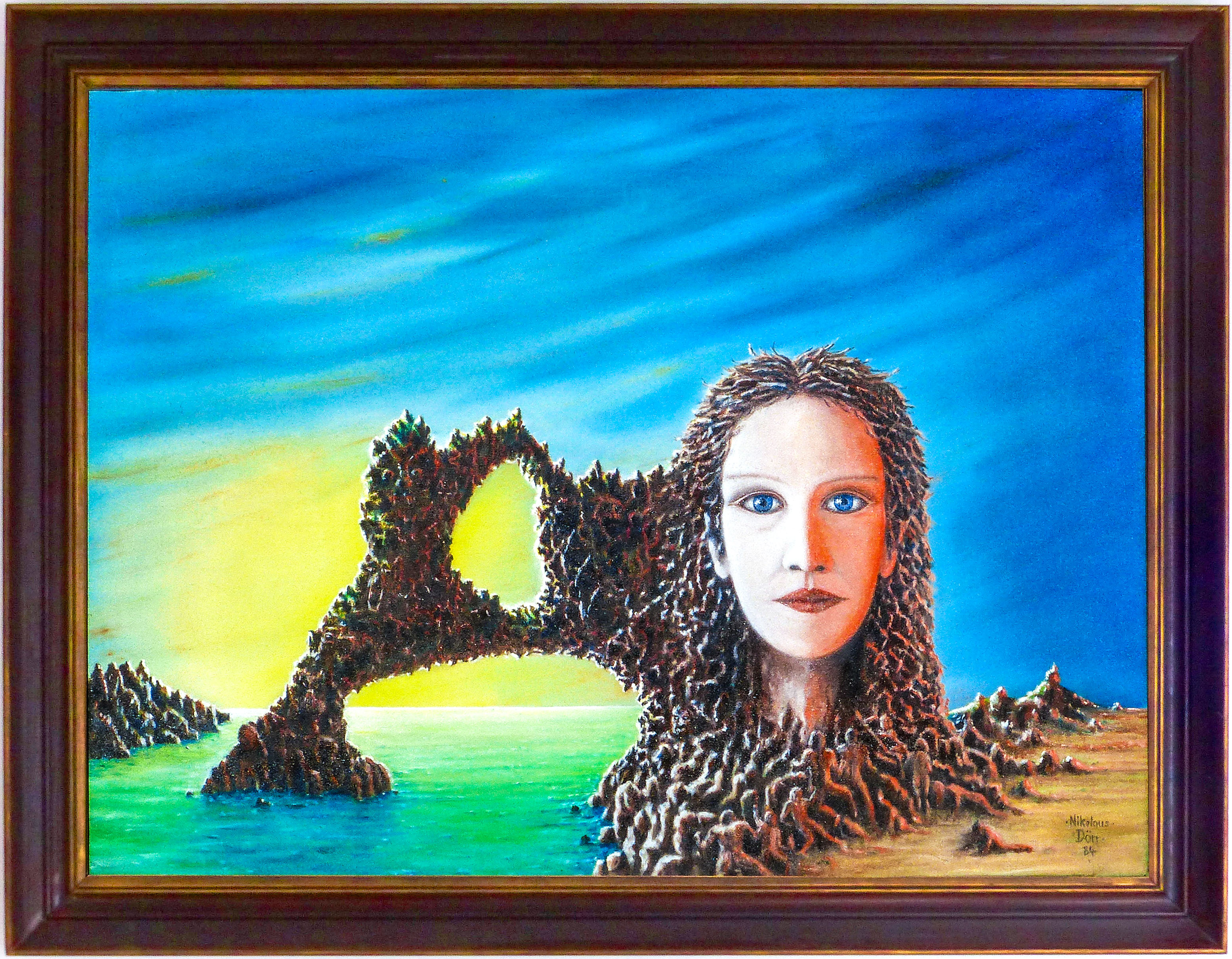 Das Mysterium der Frau 1984 - 60x80 cm - oil on canvas 