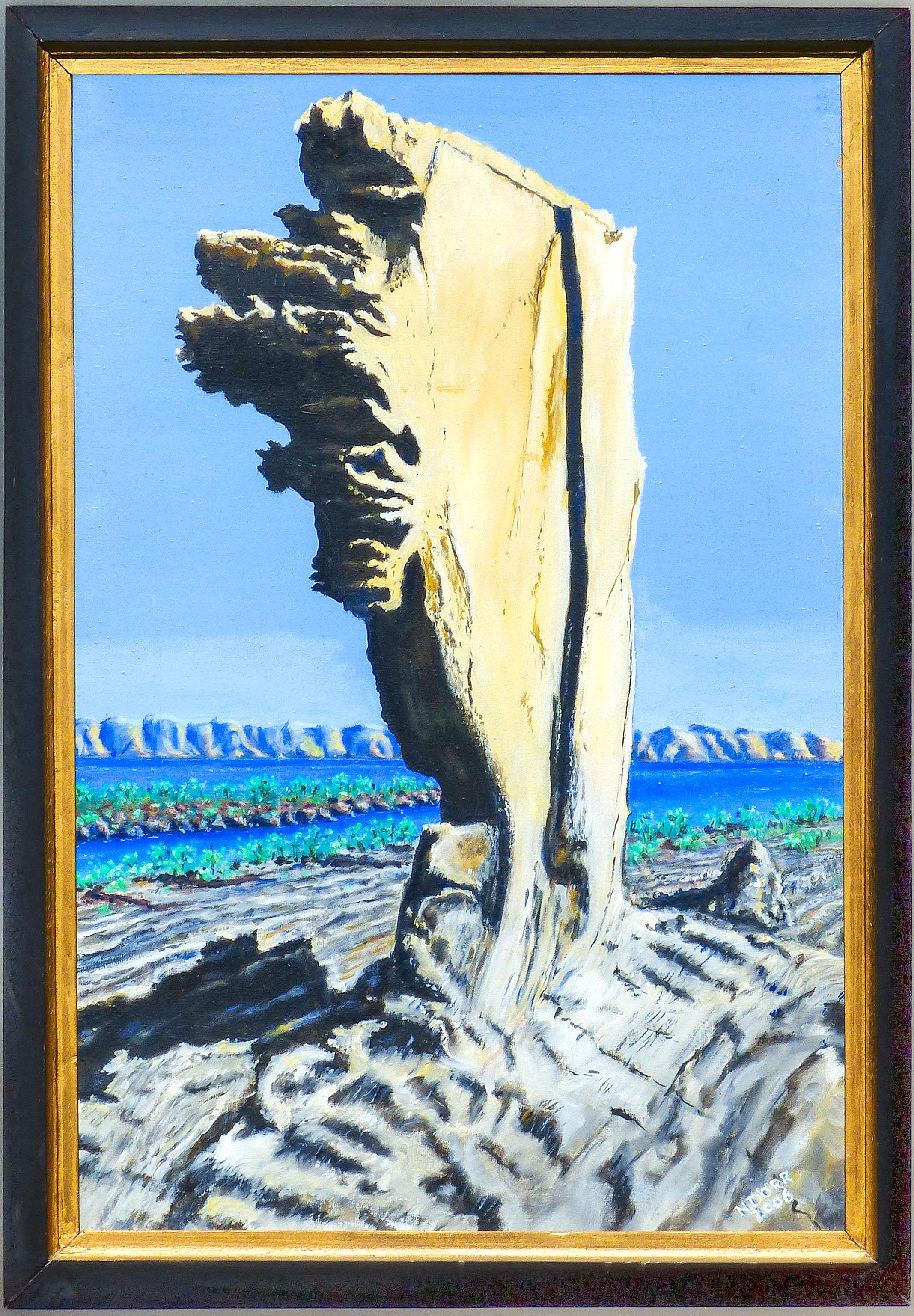 Edelin Rock 2006 - 40x60 cm - oil on canvas  