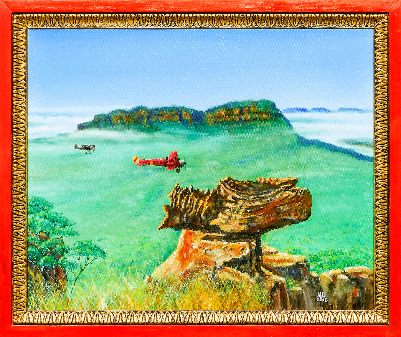 Lillians Rock 2015 - 40x50 cm - oil on canvas 