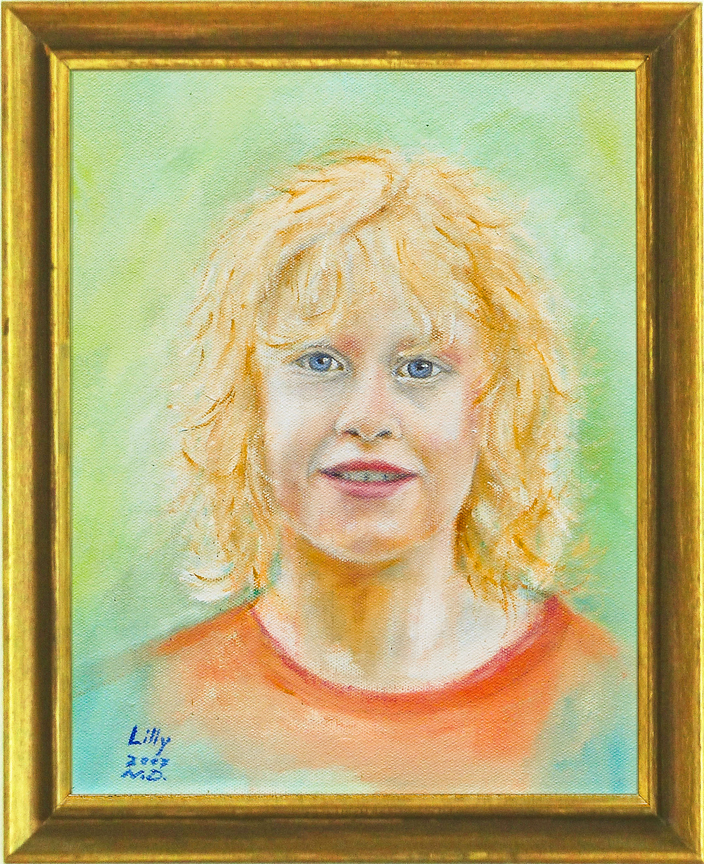 Lilly 2007  - 24x30 cm - oil on canvas - unverkäuflich